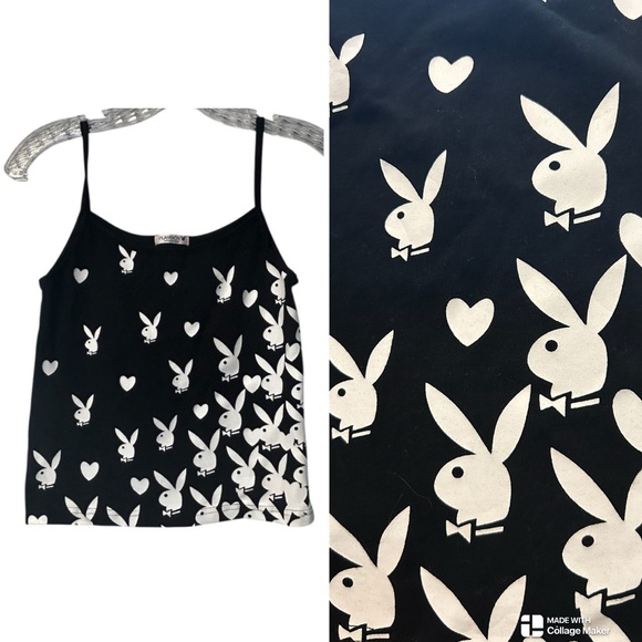 Vintage Y2K Playboy intimates tank top - Picture 1 of 5